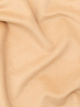 Italian Beige Faux Camel Hair Coating with White Jersey Backing Italian Beige Faux Camel Hair Coating with White Jersey Backing