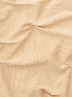 Italian Metallic Gold and White Hairline Striped Stretch Knit Italian Metallic Gold and White Hairline Striped Stretch Knit