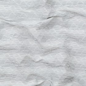 Italian Gray and White Wavy Striped Stretch Novelty Shirting Italian Gray and White Wavy Striped Stretch Novelty Shirting