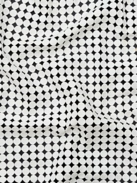 Cotton Guipure Lace – White Geometric Cotton Guipure Lace – White Geometric