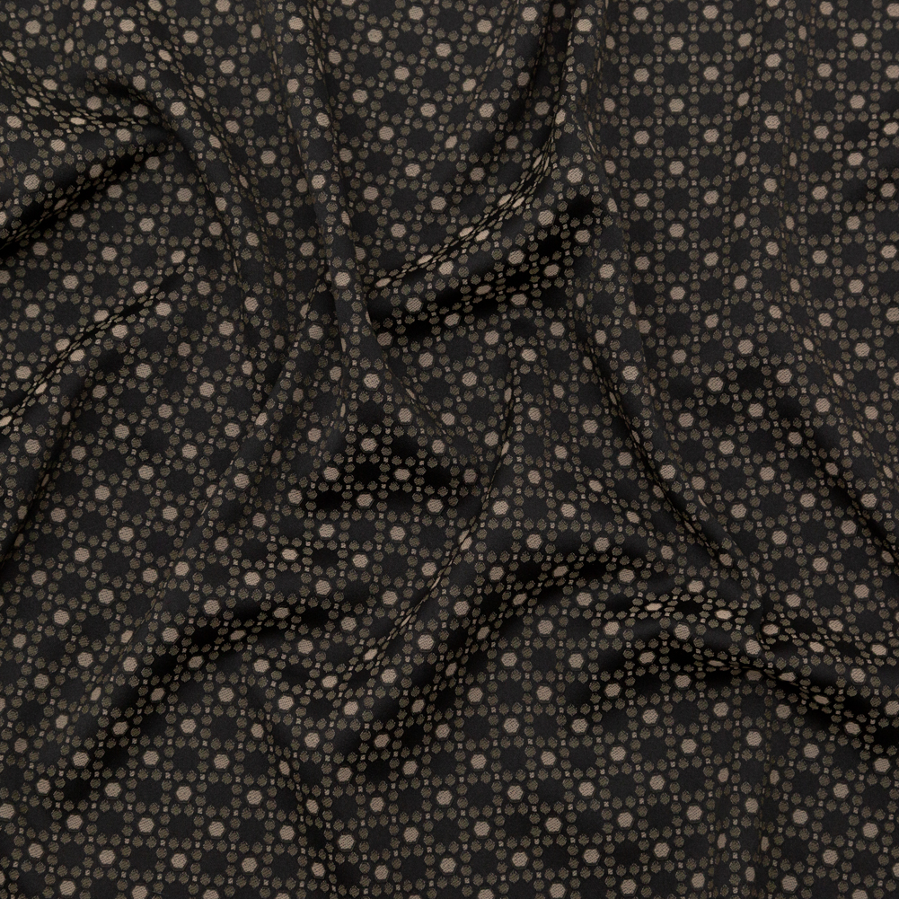 Rag & Bone Black, Bronze and Green Geometric Stretch Jacquard Rag & Bone Black, Bronze and Green Geometric Stretch Jacquard