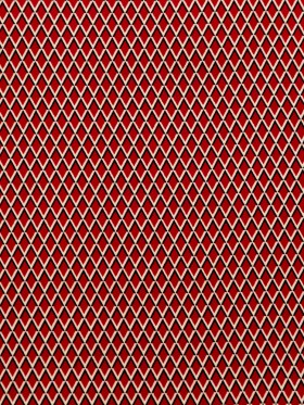 Red and Beige Geometric Stretch Cotton Print Red and Beige Geometric Stretch Cotton Print