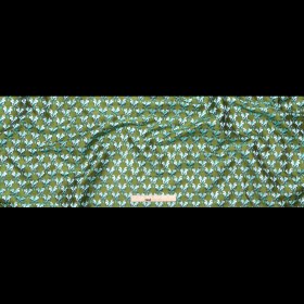 Grass Green and Jade Metallic Bird Jacquard Grass Green and Jade Metallic Bird Jacquard