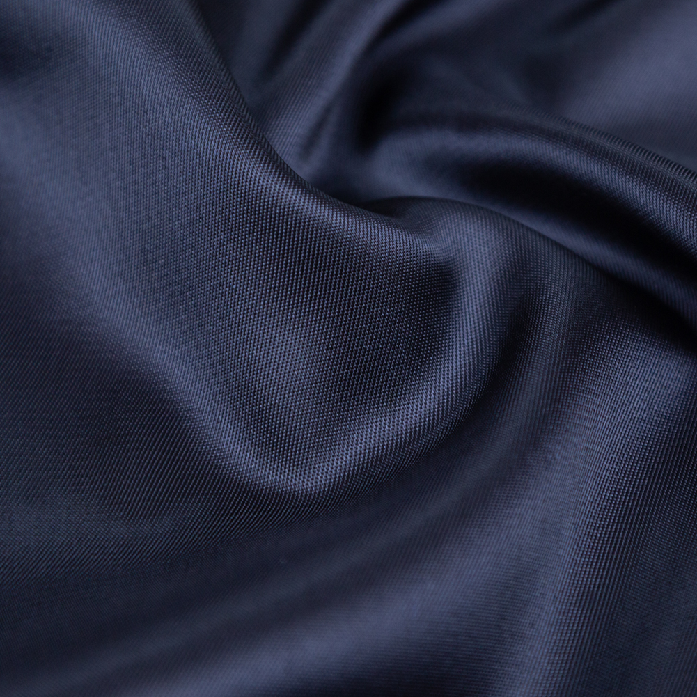 Acetate Twill Lining – Navy Blue – Granada Collection Acetate Twill Lining – Navy Blue – Granada Collection