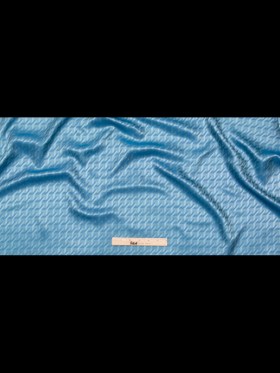 Geometric Jacquard Lining – Light Blue and Royal Blue Geometric Jacquard Lining – Light Blue and Royal Blue