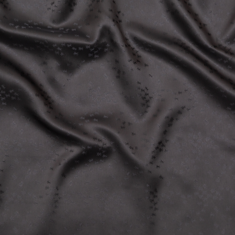 Ants Jacquard Lining – Black Ants Jacquard Lining – Black