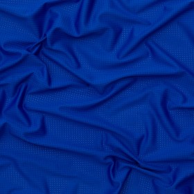 Cobalt Blue Perforated Polyester Knit Cobalt Blue Perforated Polyester Knit