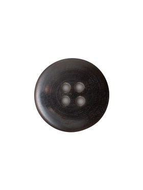 Black and Natural Horn Button – 24L/15mm Black and Natural Horn Button – 24L/15mm