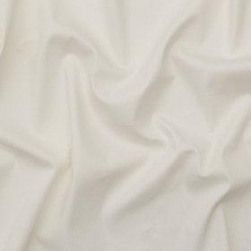 Italian Antique White Stretch Cotton Woven Italian Antique White Stretch Cotton Woven