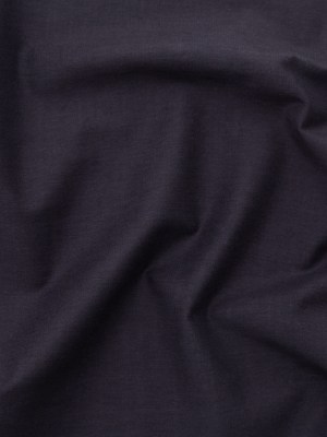 Italian Black Onyx Stretch Cotton Dobby Italian Black Onyx Stretch Cotton Dobby