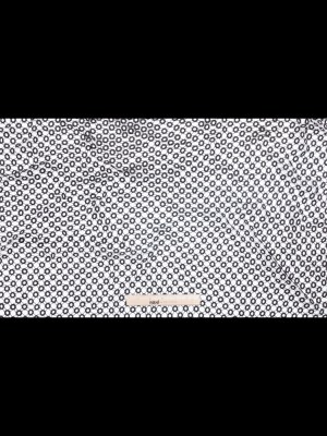 Guipure Lace – Black Geometric Circles Guipure Lace – Black Geometric Circles