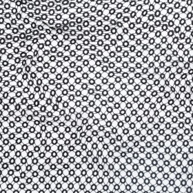Guipure Lace – Black Geometric Circles Guipure Lace – Black Geometric Circles