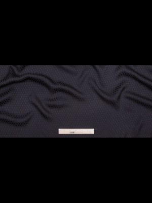 Black Circles Rayon Jacquard Black Circles Rayon Jacquard