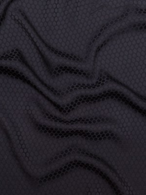 Black Circles Rayon Jacquard Black Circles Rayon Jacquard