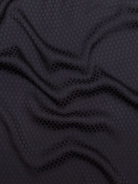 Black Circles Rayon Jacquard Black Circles Rayon Jacquard