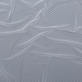 White Stretch Diamond Mesh White Stretch Diamond Mesh
