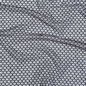 Stretch Corded Chantilly Lace – Metallic Gold and Black Geometric Stretch Corded Chantilly Lace – Metallic Gold and Black Geometric