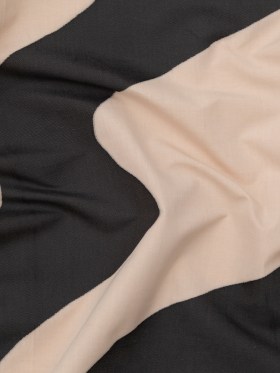 Milly Charcoal and Sandshell Abstract Cotton Woven Milly Charcoal and Sandshell Abstract Cotton Woven