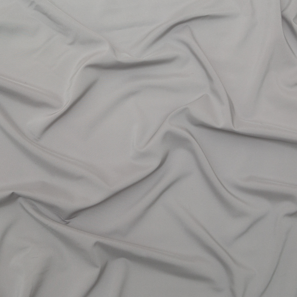 Theory Pearl Gray Stretch Polyester Crepe de Chine Theory Pearl Gray Stretch Polyester Crepe de Chine