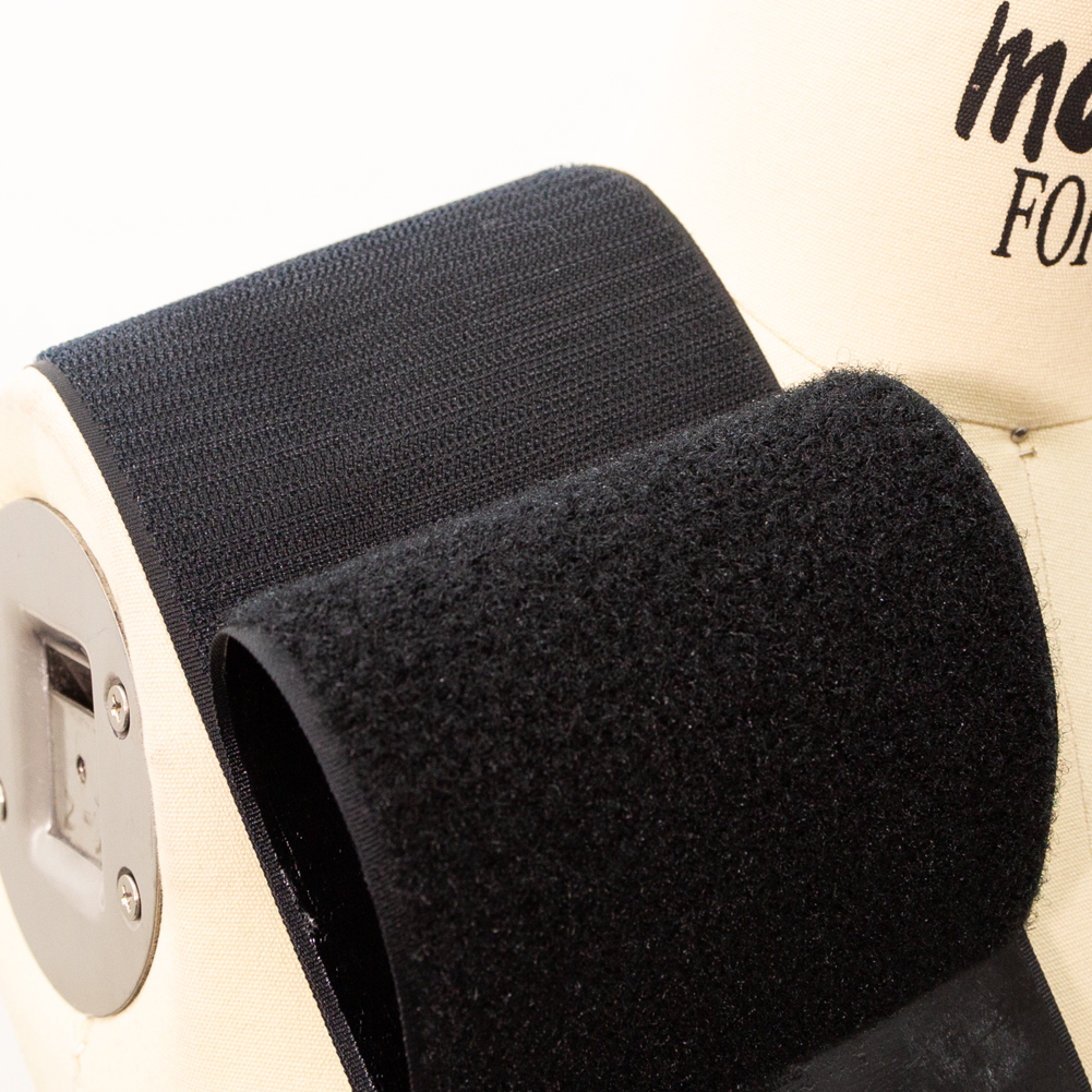 Black Sticky Back VELCRO® Brand Fastener - 4"