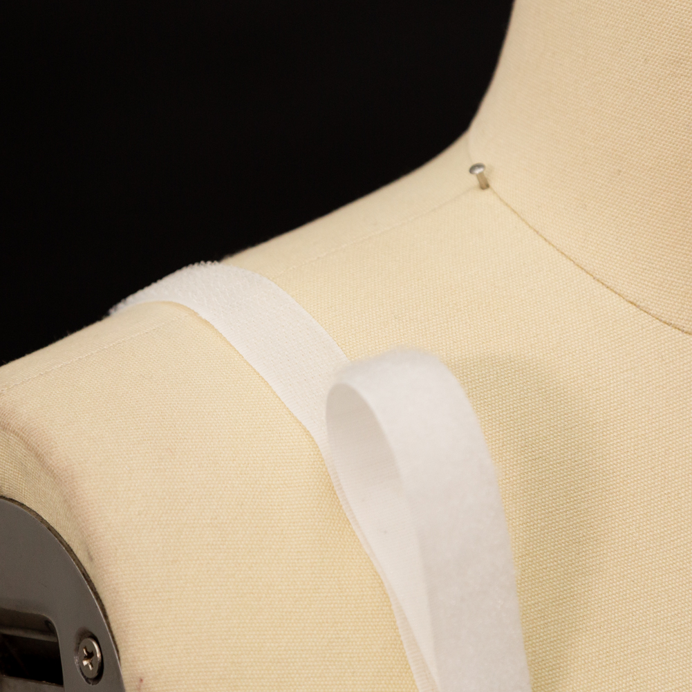 White Sticky Back VELCRO® Brand Fastener - 0.625"