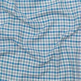 Bijou Blue, Gray Violet and Wasabi Plaid Cotton Twill Bijou Blue, Gray Violet and Wasabi Plaid Cotton Twill