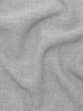 Italian Silver Ash Stretch Polyester Tweed Italian Silver Ash Stretch Polyester Tweed