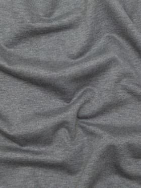 Italian Bonded Navy Pique and Heathered Gray Jersey Italian Bonded Navy Pique and Heathered Gray Jersey