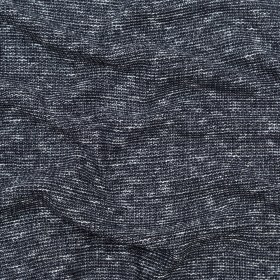 Italian Black and White Heathered Stretch Knit Italian Black and White Heathered Stretch Knit