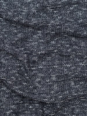 Italian Black and White Heathered Stretch Knit Italian Black and White Heathered Stretch Knit