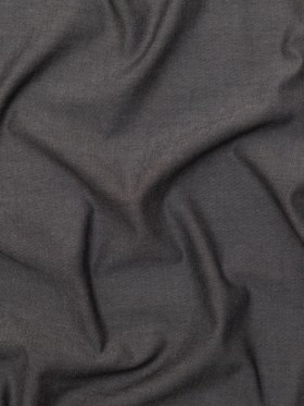 Italian Black Stretch Chambray Italian Black Stretch Chambray