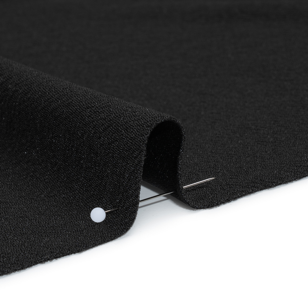 Stretch Liverpool Knit - Black - Evangeline Collection