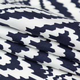 Milly Italian Night Sky and Nimbus Cloud Geometric Silk Twill Milly Italian Night Sky and Nimbus Cloud Geometric Silk Twill