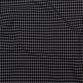 Black and White Checkered Heavy Stretch Cotton Woven Black and White Checkered Heavy Stretch Cotton Woven