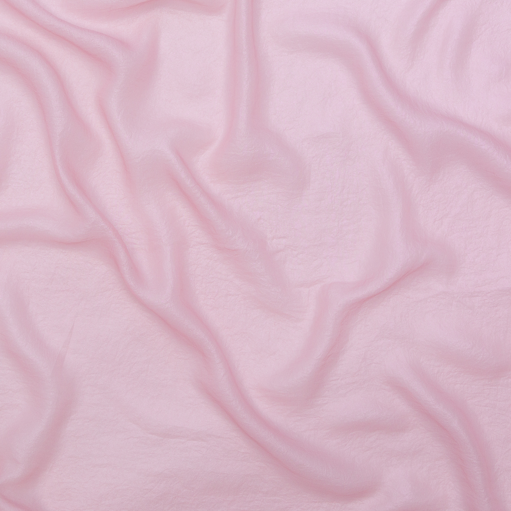 Shimmering Pink Nectar Polyester Chiffon Shimmering Pink Nectar Polyester Chiffon