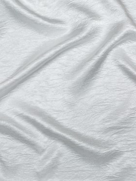 Italian White Wrinkled Polyester Satin Italian White Wrinkled Polyester Satin