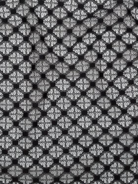 Milly Black Diamond Polyester Lace Milly Black Diamond Polyester Lace