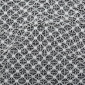 Milly White Diamond Polyester Lace Milly White Diamond Polyester Lace
