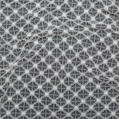 Milly White Diamond Polyester Lace Milly White Diamond Polyester Lace