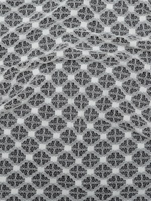 Milly White Diamond Polyester Lace Milly White Diamond Polyester Lace