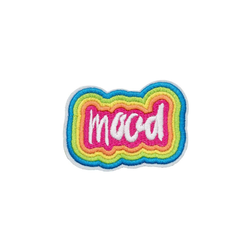 Mood Designer Fabrics Small Rainbow Patch Mood Designer Fabrics Small Rainbow Patch