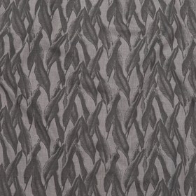 Organic Cotton Shirting – Heathered Vapor and Granite Gray Leaves Organic Cotton Shirting – Heathered Vapor and Granite Gray Leaves