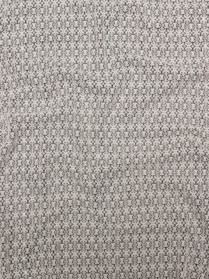 Famous NYC Designer Crystal Gray Stretch Floral Lace Famous NYC Designer Crystal Gray Stretch Floral Lace