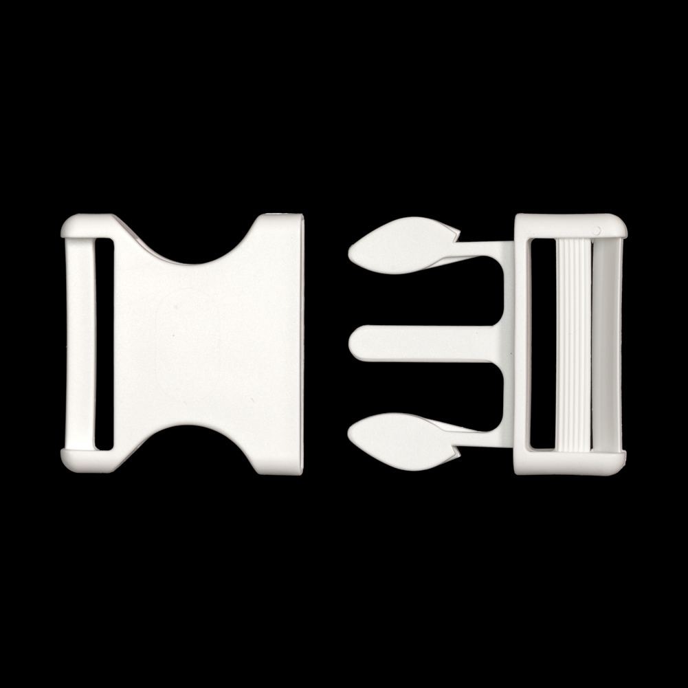 Lucille Italian Extra Large Cloud Dancer Plastic Release Buckle Lucille Italian Extra Large Cloud Dancer Plastic Release Buckle