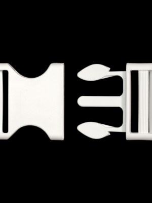 Lucille Italian Extra Large Cloud Dancer Plastic Release Buckle Lucille Italian Extra Large Cloud Dancer Plastic Release Buckle