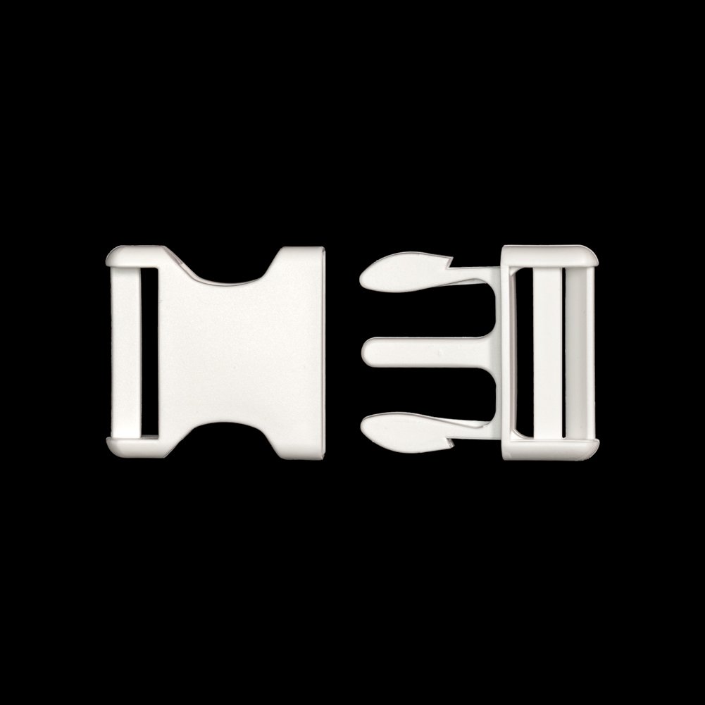 Lucille Italian Large Cloud Dancer Plastic Release Buckle Lucille Italian Large Cloud Dancer Plastic Release Buckle