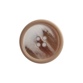 Italian Beige and Ivory Abstract 4-Hole Plastic Button – 36L/23mm Italian Beige and Ivory Abstract 4-Hole Plastic Button – 36L/23mm