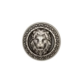 Italian Silver Metal Crest Shank Button – 32L/20mm Italian Silver Metal Crest Shank Button – 32L/20mm