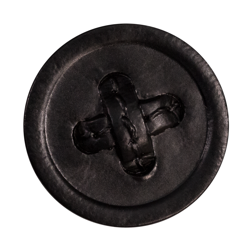 Black Cross Stitch Plastic Shank Back Button – 54L/34mm Black Cross Stitch Plastic Shank Back Button – 54L/34mm