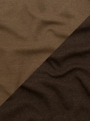 Italian Wren and Sepia Tint Reversible Wool Double Knit Italian Wren and Sepia Tint Reversible Wool Double Knit